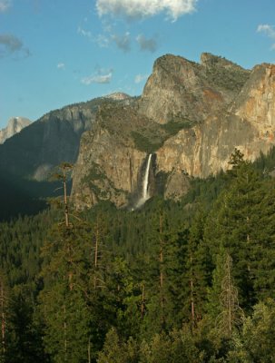 BRIDAL VEIL FALLS FROM TUNNEL VIEW