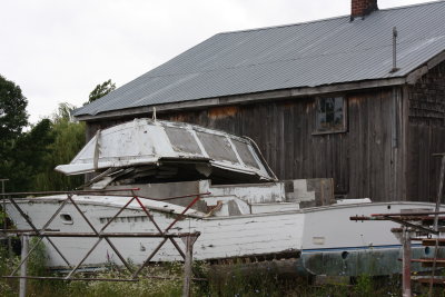 Old fishing boat