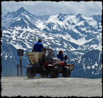 On the top of Stubnerkogel