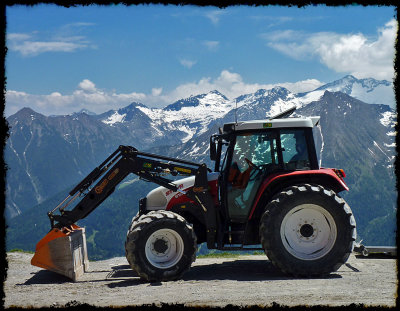 On the top of Stubnerkogel