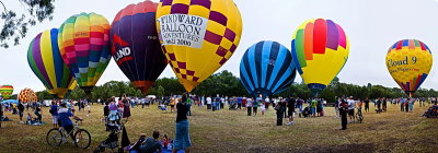 Balloons at Parramatta Park