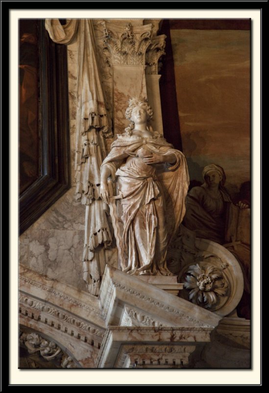 Carved Figure by Cibber