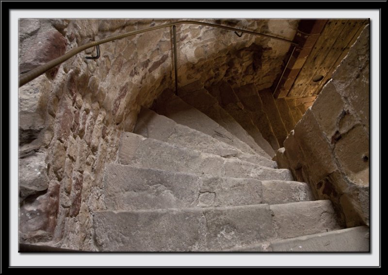 Curved staircase