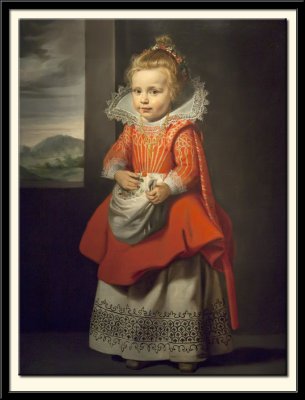 Portrait of Magdalena the artist's daughter