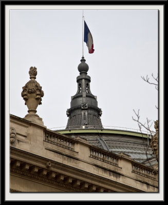 The Flag over The Grand Palais