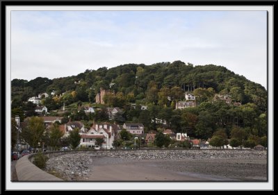 Looking up the hill