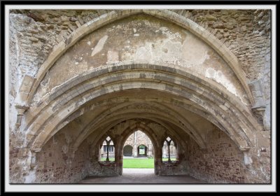 The remains of the Chapter House