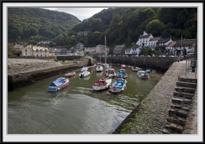Lynmouth Harbour and Village
