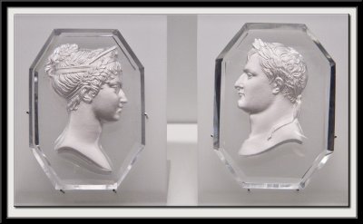 Josephine et Napoleon Medaillons, vers 1804-14