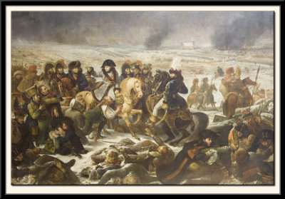 Napoleon Sur le Champ de Bataille d'Eylau, 1807