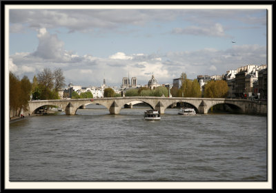 Pont Royal With Notre Dame