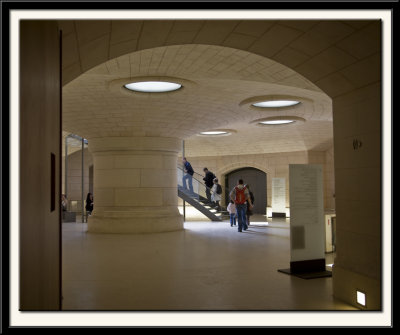 The Stairs up to Entrance Hall from the Lower Level