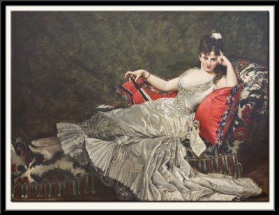 Portrait de Mademoiselle de Lancey,1851-1913, 1876