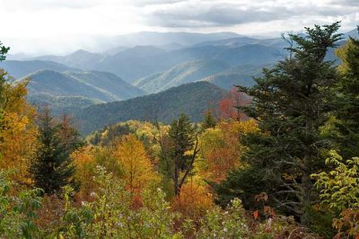 view from the Blue Ridge Parkway 5