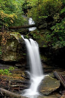 waterfall on Wright Creek 1