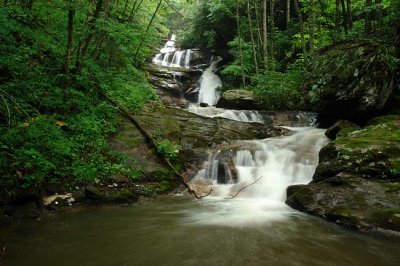 waterfall on Chastine Creek 1