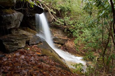 waterfall on Pigeon Branch 2