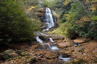 upper waterfall on Sols Creek 1