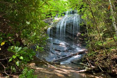 waterfall on Tanasee Creek trib 2