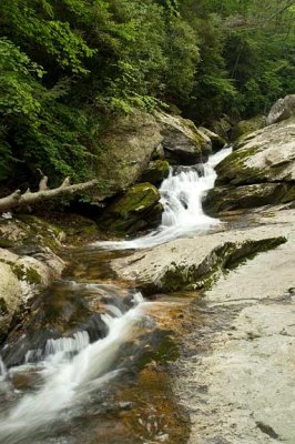 lower waterfall on Upper Creek 3