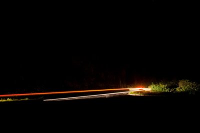 August 13 - Blue Ridge Parkway at night