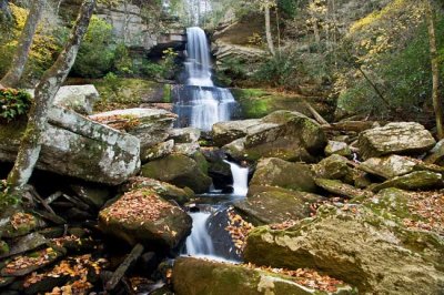 Maidenhair Falls - Transylvania County 3