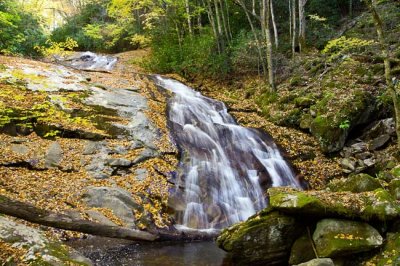 waterfall on Piney Mountain Creek 1