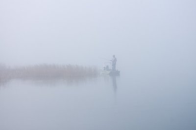 Fisherman in the Fog