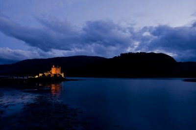 Eilean Donan Castle...Night Falls.