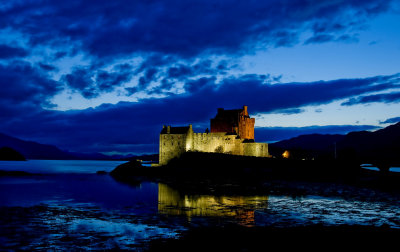 Eilean Donan Castle...Night Falls.
