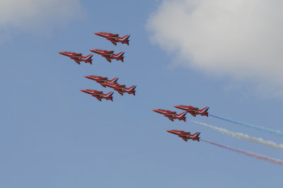 The Red Arrows.