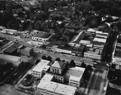 Downtown, Milton Florida, in 1960