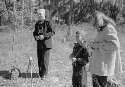 Marvin Dockery, Paul, and Rene in 1960.