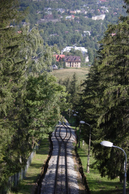 Gubalowka Funicular crossover