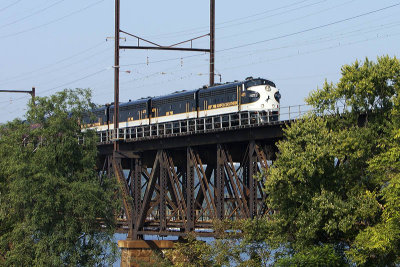 NS 951 OCS Crossing the Susquehanna River in Perryville , MD