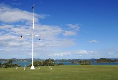 Treaty Grounds, Waitangi, North Island.
