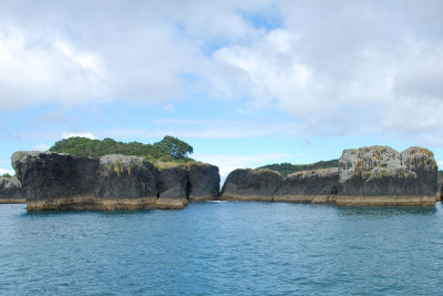 Rock formations in Bay of Islands.