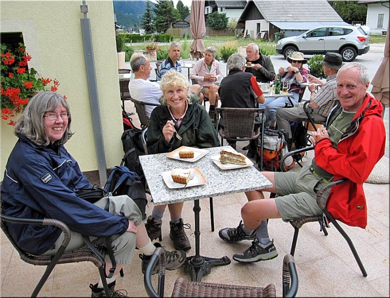 Julie, Alexandria, Barry @ the cake shop in Kranjska Gora.jpg