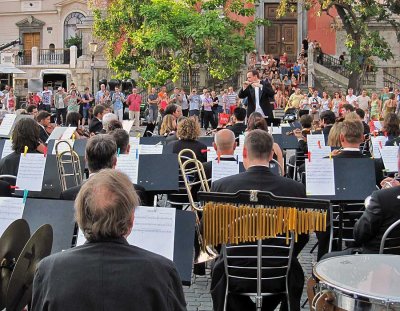 Orchestra playing free concert in Ljubljana.jpg