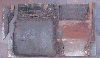 Broken back panel