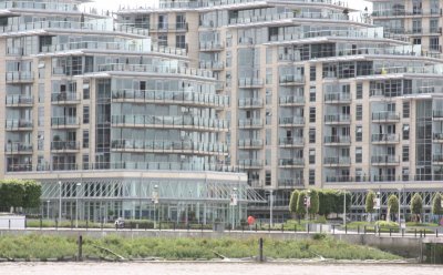 Modern Riverside Development