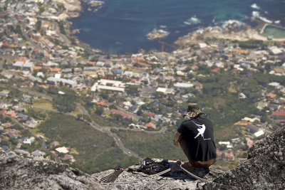 Abseiling, Table Mountain