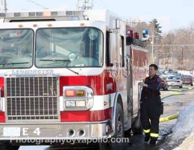 Leominster,MA 1 Alarm Fire February 15,2008