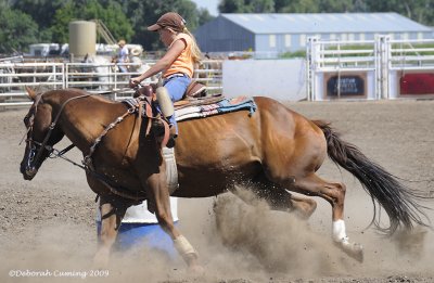 Clearing the first barrel