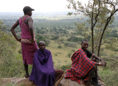 Our Masai guides