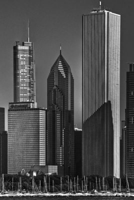 ChicagoSkyline5 bw