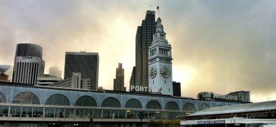 Ferry Building Sunset