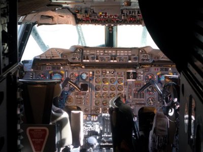 Concorde cockpit