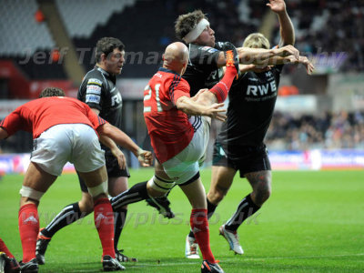 Ospreys v Munster RaboDirect PRO12 rugby