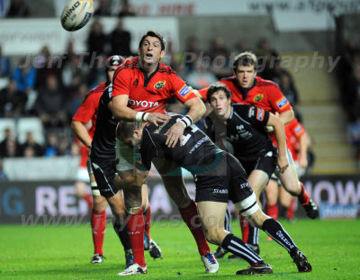 Ospreys v Munster RaboDirect PRO12 rugby